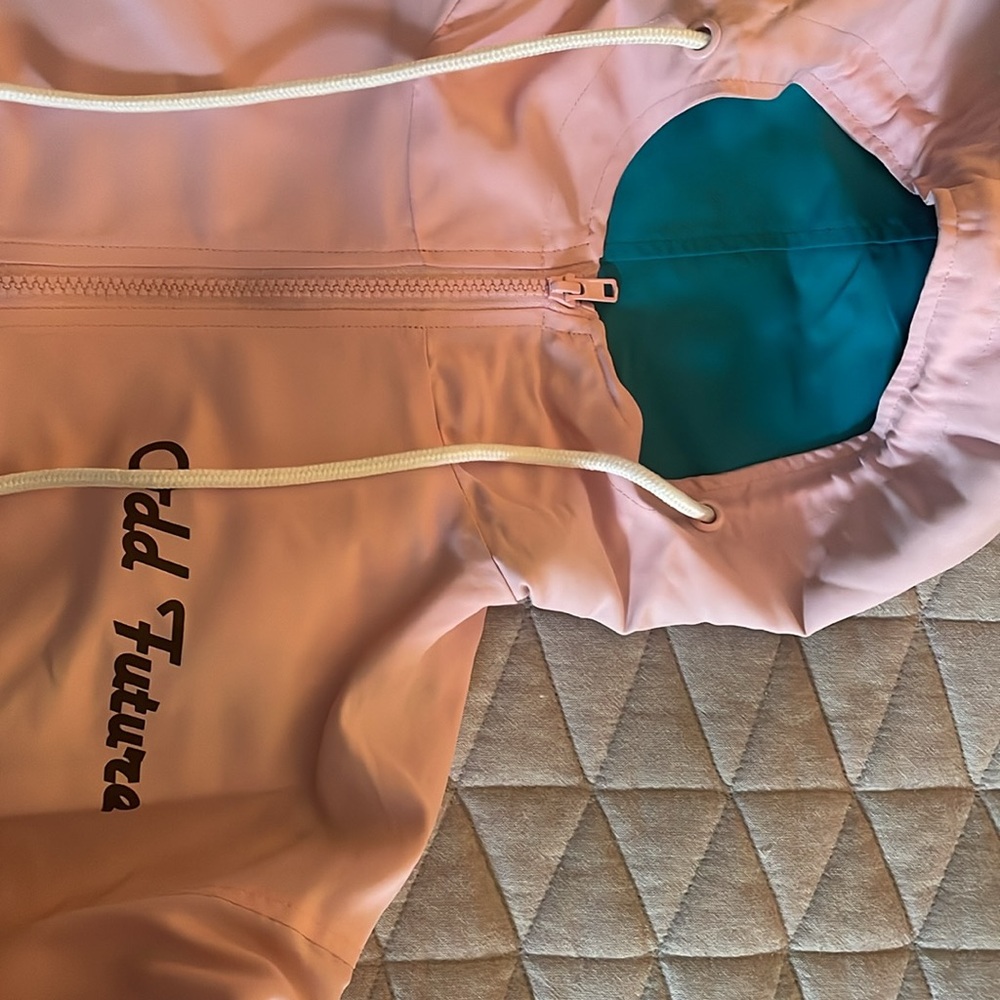 Odd Future Quarter Zip Windbreaker Pullover Jacket - image 3